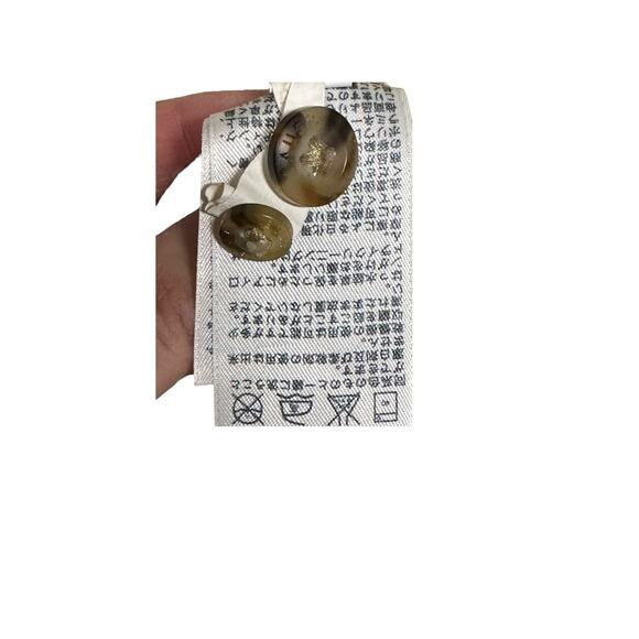 Vtg Eddie Bauer Heritage Expedition Bush Shirts Tan‎ & White (Cream) Size Tall L - Picture 5 of 12